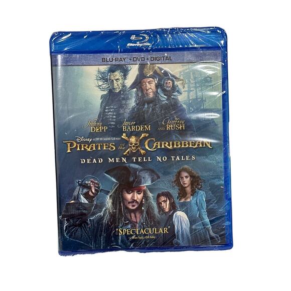 Disney Pirates of the Caribbean: Dead Men‎ Tell No Tales Blu-ray + DVD - Picture 5 of 5
